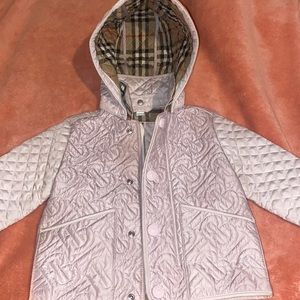 Toddler girls Burberry jacket